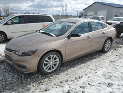 Salvage cars for sale at Barberton, OH auction: 2018 Chevrolet Malibu LT