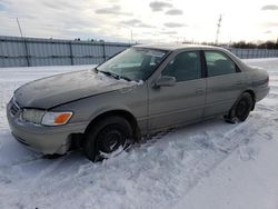 Salvage cars for sale from Copart Ontario Auction, ON: 2001 Toyota Camry CE