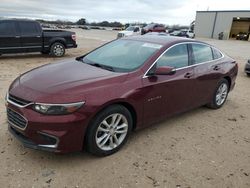 Chevrolet salvage cars for sale: 2016 Chevrolet Malibu LT