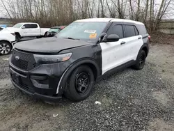 Ford salvage cars for sale: 2020 Ford Explorer Police Interceptor