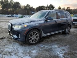 Salvage cars for sale at Mendon, MA auction: 2019 BMW X7 XDRIVE40I