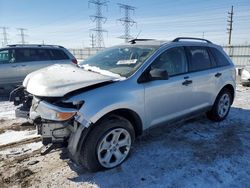 Salvage cars for sale at Elgin, IL auction: 2014 Ford Edge SE