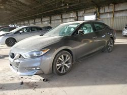 Salvage cars for sale at Phoenix, AZ auction: 2017 Nissan Maxima 3.5S