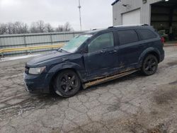 Salvage cars for sale at Rogersville, MO auction: 2018 Dodge Journey Crossroad