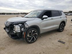 Salvage cars for sale at San Antonio, TX auction: 2022 Mitsubishi Outlander SE