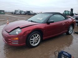 Salvage cars for sale at Elgin, IL auction: 2001 Mitsubishi Eclipse Spyder GT