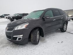 Salvage cars for sale at auction: 2017 Chevrolet Traverse LT