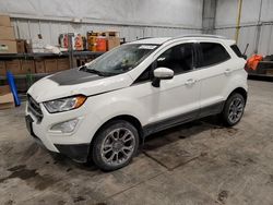 Salvage cars for sale at Milwaukee, WI auction: 2021 Ford Ecosport Titanium