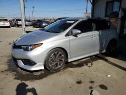 Toyota Vehiculos salvage en venta: 2018 Toyota Corolla IM