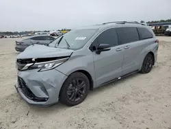 Toyota Sienna xse salvage cars for sale: 2024 Toyota Sienna XSE