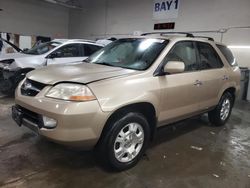 Salvage cars for sale at Elgin, IL auction: 2001 Acura MDX