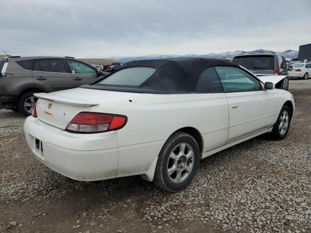 2001 Toyota Camry Solara SE