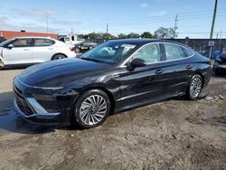 Salvage cars for sale from Copart Homestead, FL: 2024 Hyundai Sonata Hybrid