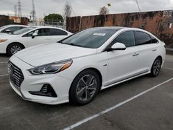 Vehiculos salvage en venta de Copart Wilmington, CA: 2018 Hyundai Sonata Hybrid