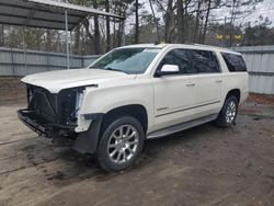 Salvage cars for sale from Copart Austell, GA: 2015 GMC Yukon XL Denali