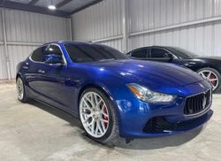 Maserati salvage cars for sale: 2014 Maserati Ghibli S