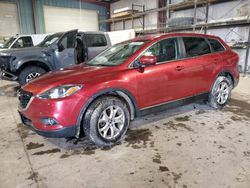 Salvage cars for sale at Eldridge, IA auction: 2014 Mazda CX-9 Touring