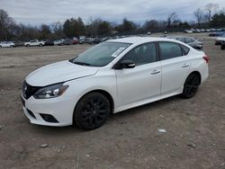 Nissan Vehiculos salvage en venta: 2018 Nissan Sentra S