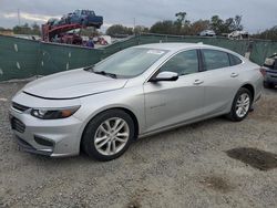 2018 Chevrolet Malibu LT en venta en Riverview, FL