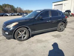 Salvage cars for sale at Gaston, SC auction: 2010 Infiniti EX35 Base