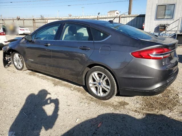 2018 Ford Fusion SE Hybrid