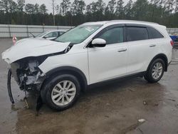 Salvage cars for sale at Harleyville, SC auction: 2017 KIA Sorento LX