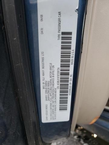 2008 Subaru Legacy 2.5I