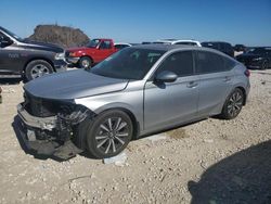 Salvage cars for sale at Taylor, TX auction: 2024 Honda Civic EXL