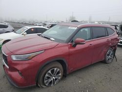 Salvage cars for sale from Copart Eugene, OR: 2023 Toyota Highlander Hybrid XLE