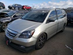 Honda Odyssey Touring salvage cars for sale: 2005 Honda Odyssey Touring