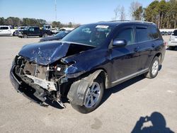 Toyota Highlander Vehiculos salvage en venta: 2013 Toyota Highlander Base