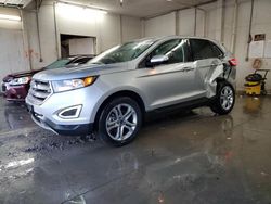 Salvage cars for sale at Madisonville, TN auction: 2018 Ford Edge Titanium