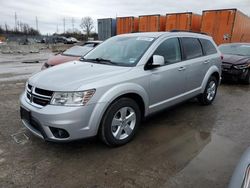 Salvage cars for sale at Bridgeton, MO auction: 2012 Dodge Journey SXT