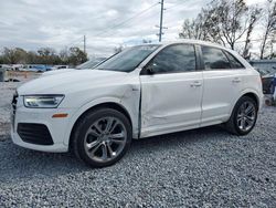 Salvage cars for sale at Riverview, FL auction: 2018 Audi Q3 Premium