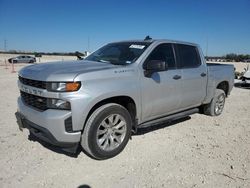 Salvage cars for sale from Copart New Braunfels, TX: 2020 Chevrolet Silverado C1500 Custom