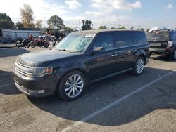 Salvage cars for sale at Van Nuys, CA auction: 2013 Ford Flex Limited