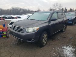 Toyota salvage cars for sale: 2008 Toyota Highlander Sport