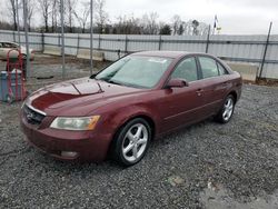 Hyundai salvage cars for sale: 2007 Hyundai Sonata SE