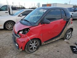 Salvage cars for sale at Bridgeton, MO auction: 2015 Smart Fortwo Pure