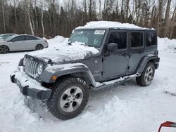 Jeep Vehiculos salvage en venta: 2017 Jeep Wrangler Unlimited Sahara