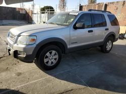 Ford Explorer salvage cars for sale: 2006 Ford Explorer XLT