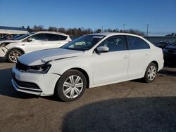 Volkswagen salvage cars for sale: 2017 Volkswagen Jetta S