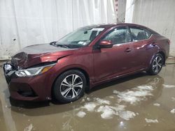 Salvage cars for sale at Central Square, NY auction: 2020 Nissan Sentra SV