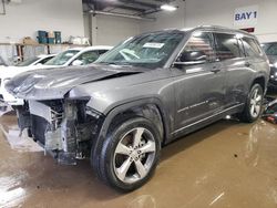 Salvage cars for sale at Elgin, IL auction: 2021 Jeep Grand Cherokee L Limited