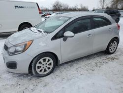 Salvage cars for sale at auction: 2014 KIA Rio LX