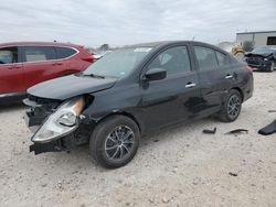 Salvage cars for sale at San Antonio, TX auction: 2018 Nissan Versa S