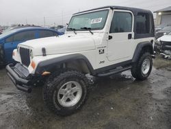 Salvage cars for sale at Eugene, OR auction: 2002 Jeep Wrangler / TJ X