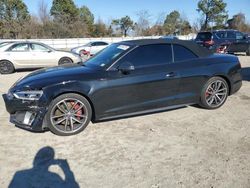 Salvage cars for sale at Hampton, VA auction: 2018 Audi S5 Prestige