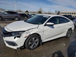 Honda Vehiculos salvage en venta: 2020 Honda Civic LX