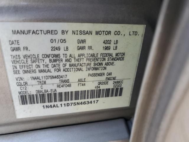 2005 Nissan Altima S